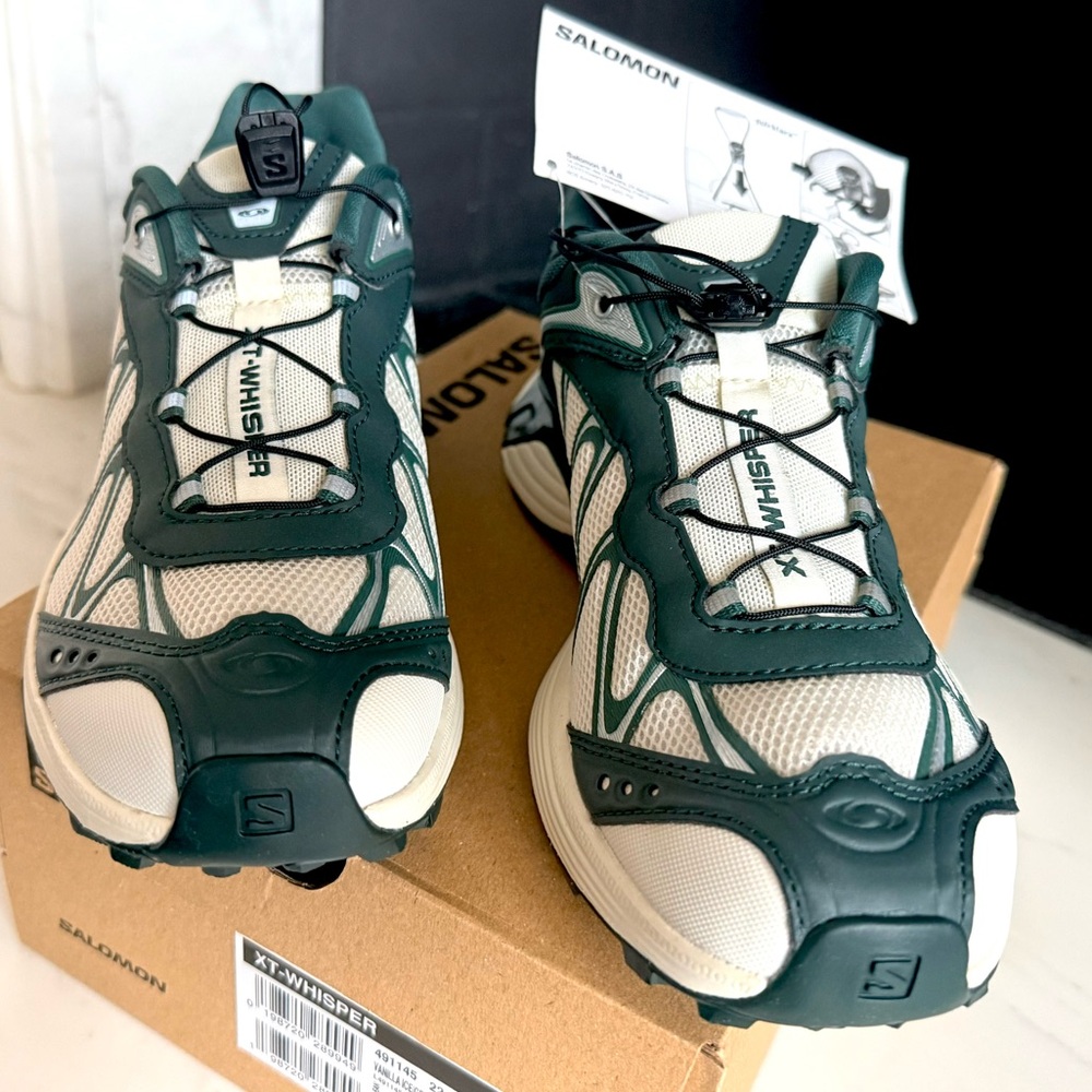 NWT SALOMON XT-WHISPER Women / Men Sneakers hiking Athletic Shoes Size M 5 W 6 - Picture 5 of 16